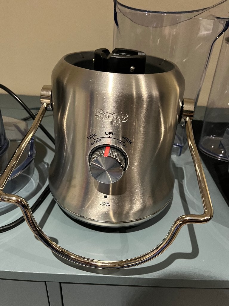 SLOWJUICER - Sage the nutri juicer - cold plus, Elektronische apparatuur, Ophalen, Zo goed als nieuw, Elektrisch, Slowjuicer