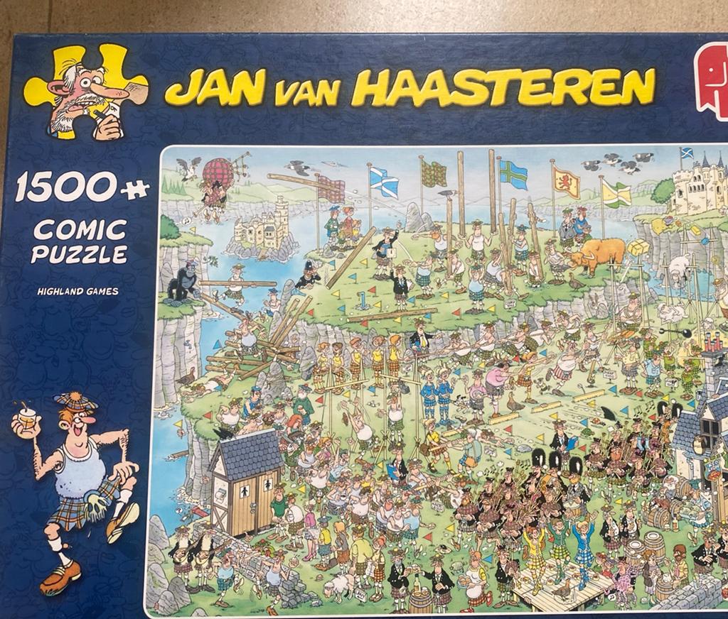 Puzzel jan van Haasteren, Ophalen, Zo goed als nieuw