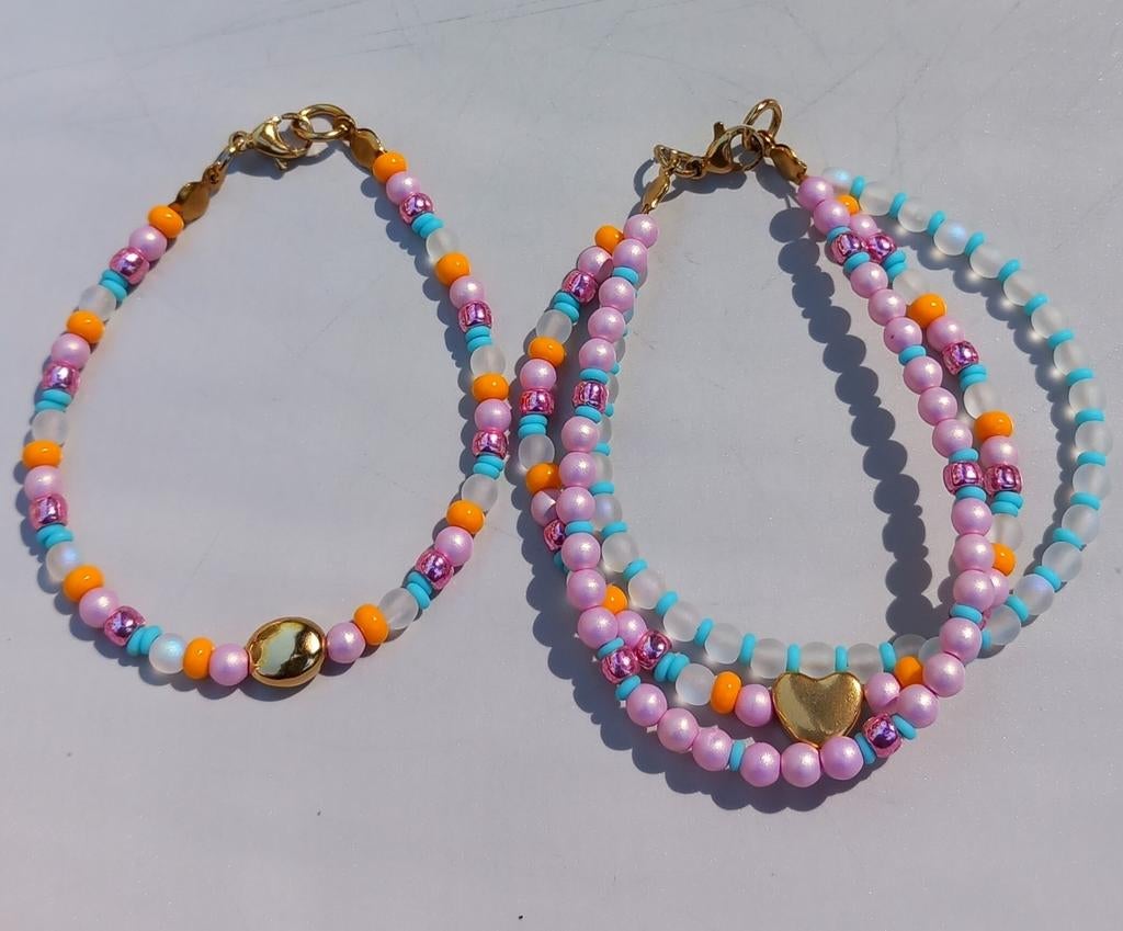 'Multi summer' armbanden set, Ophalen of Verzenden
