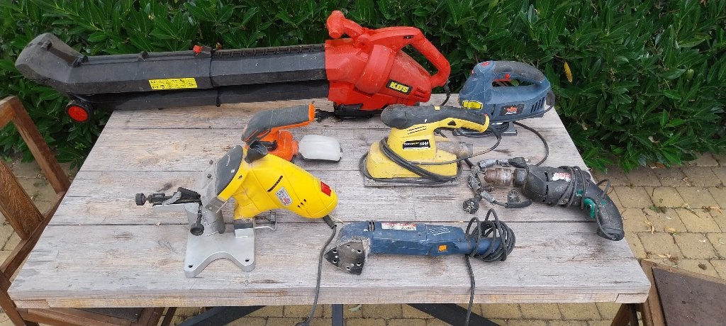 gereedschap allerlei, Enlèvement, Utilisé
