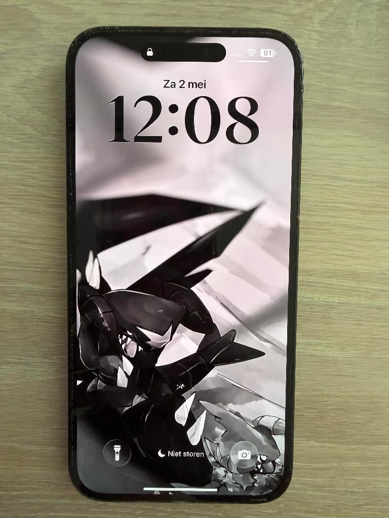 iPhone 14Pro Max 256gb spacegrey, 256 GB, 80 %, Enlèvement, Utilisé