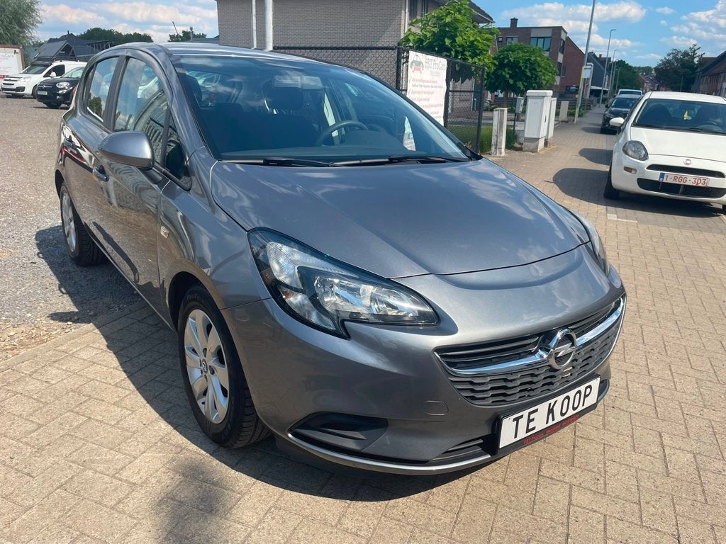 Opel Corsa 1.2 benzine van 01/2017 met 79000km!, Autos, Opel, Achat, Euro 6, Entreprise, Noir