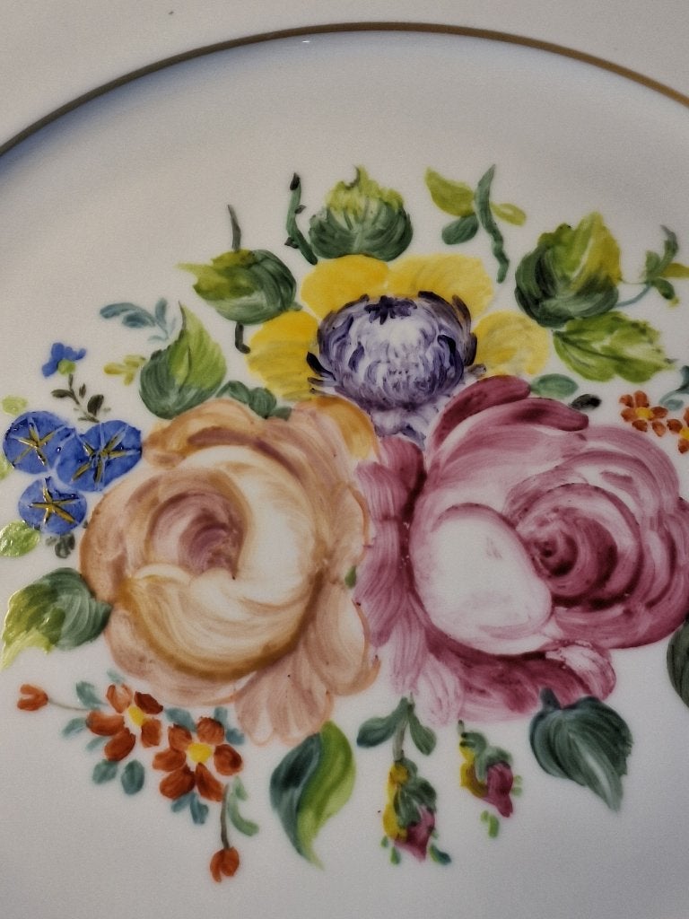 Grote presentatieschaal - Denise Labeye Bruxelles, Antiek en Kunst, Antiek | Glaswerk en Kristal, Ophalen