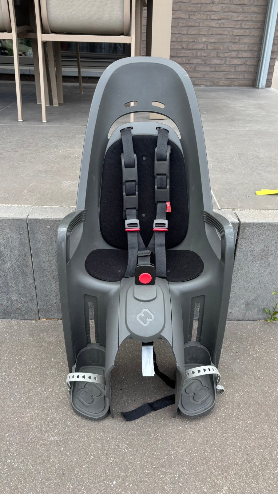 Fietsstoeltje Hamax, Fietsen en Brommers, Achterzitje, Ophalen, 15 t/m 25 kg, Gebruikt