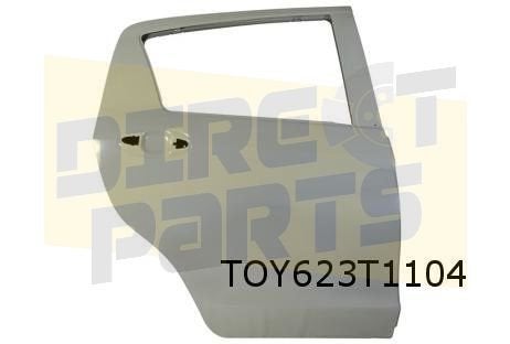 Toyota Yaris (8/11-9/20) achterportier rechts (te spuiten) O, -, Deur, -, Nieuw