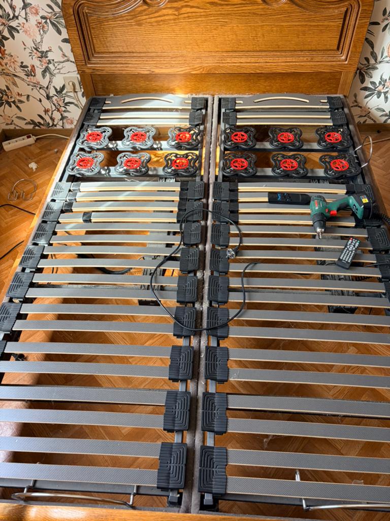 sommier electriques, Maison & Meubles, Comme neuf, Enlèvement, Sommier, Deux personnes
