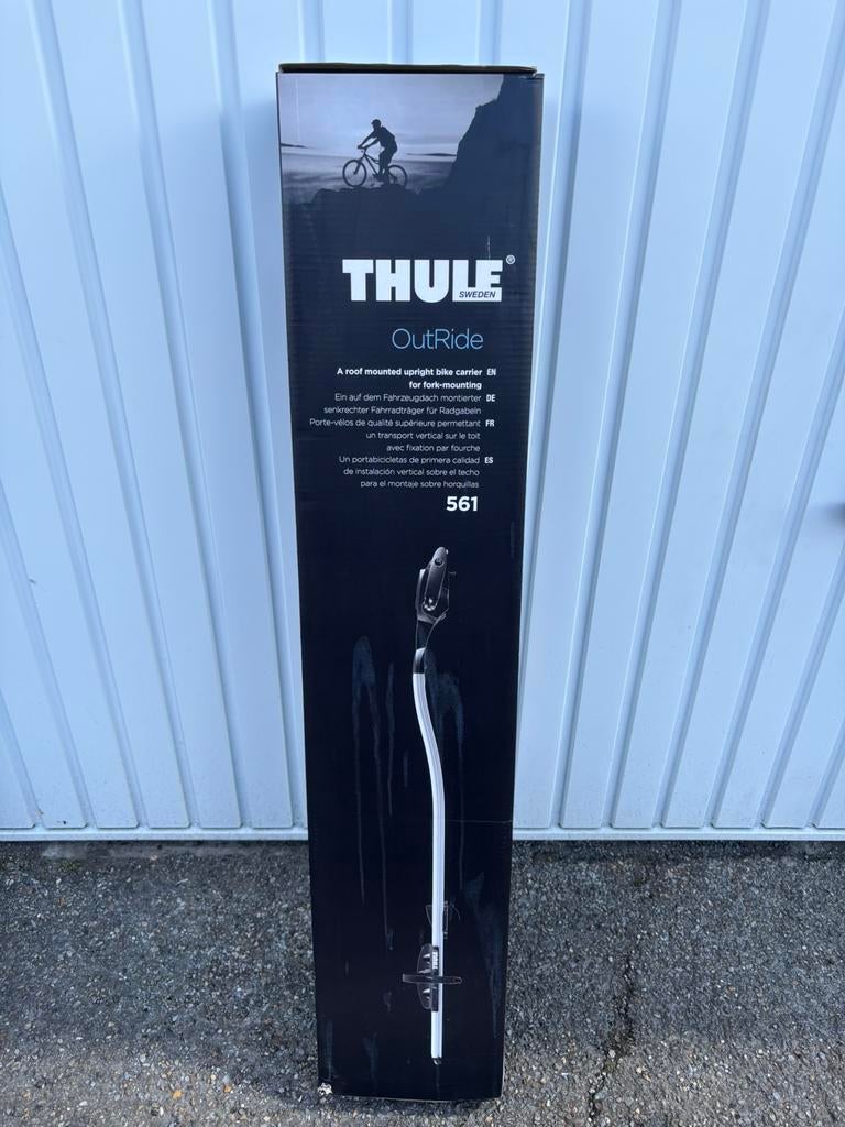 Fietsdrager Thule OutRide 561, NIEUW !!, Auto diversen, Fietsendragers, Ophalen, 1 fiets, Nieuw, Dakdrager