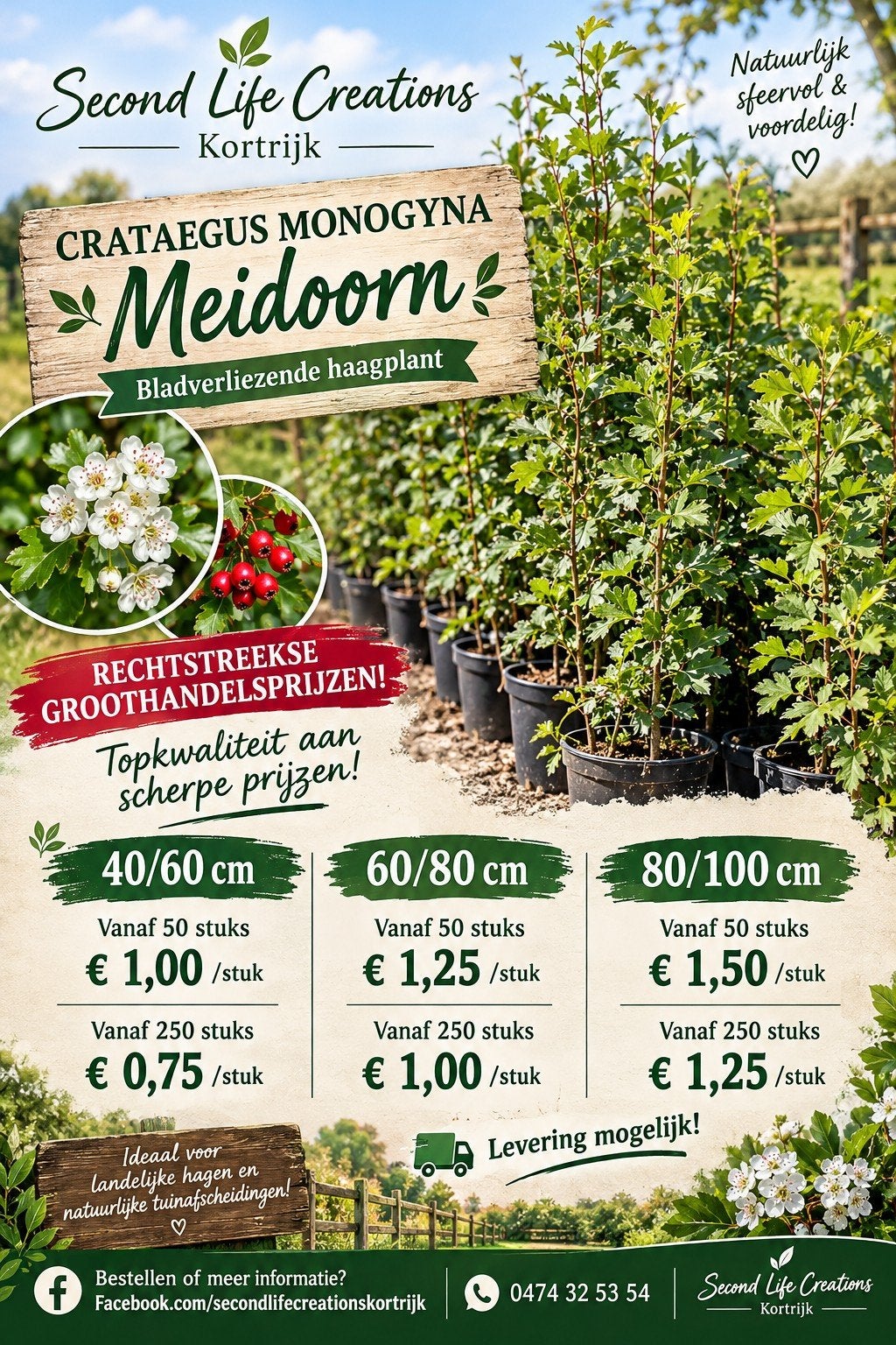 ‼️crataegus monogyna aan promoprijzen ‼️, Ophalen, Taxus