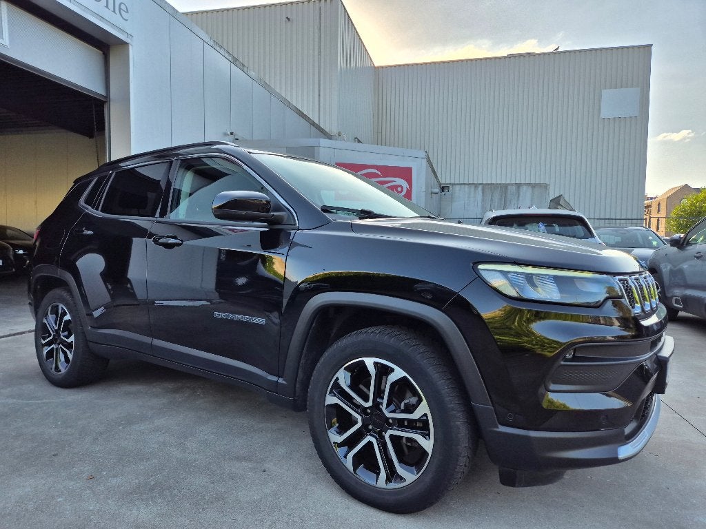 Jeep Compass 1.3 Turbo eAWD AUTO / PHEV HYBRID / 74.813 KM !, Auto's, Automaat, Dealer onderhouden, 4 cilinders, Leder en Stof