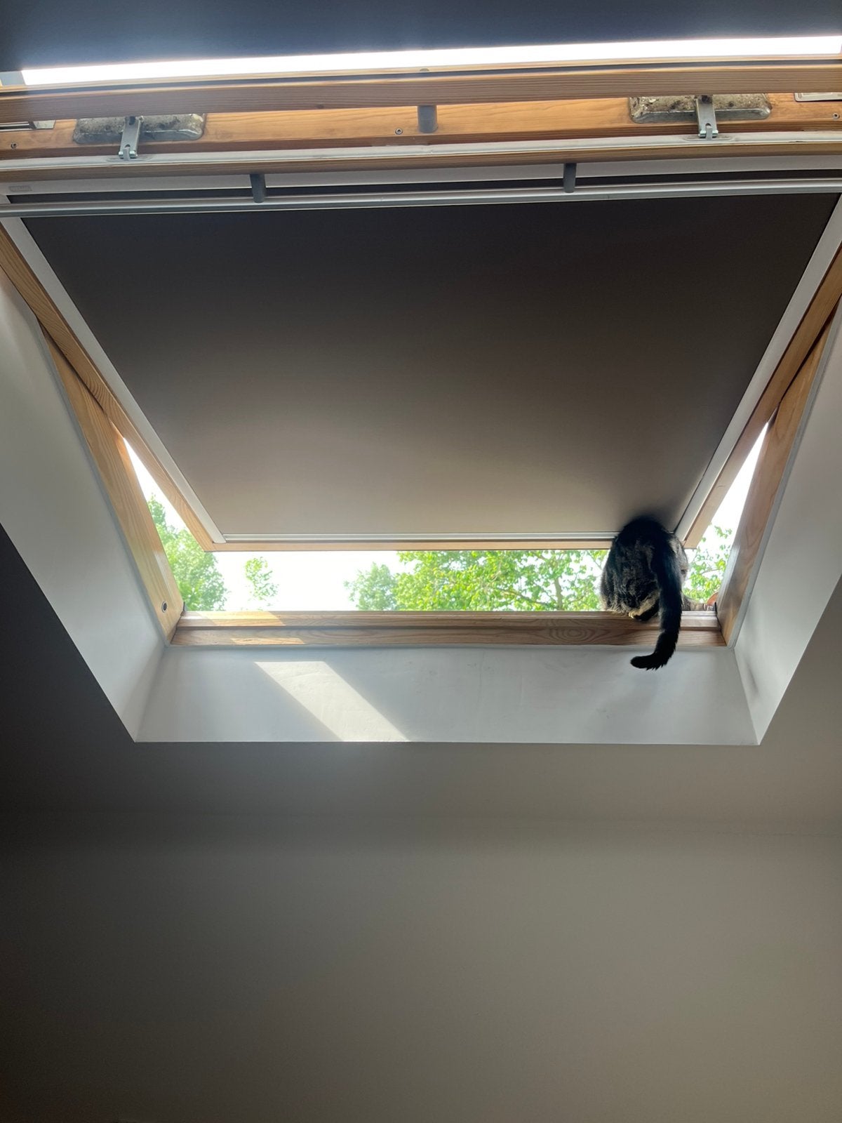 Verduisterend rolgordijn Velux GGL S06, Doe-het-zelf en Bouw, Glas en Ramen, Zo goed als nieuw, Ophalen