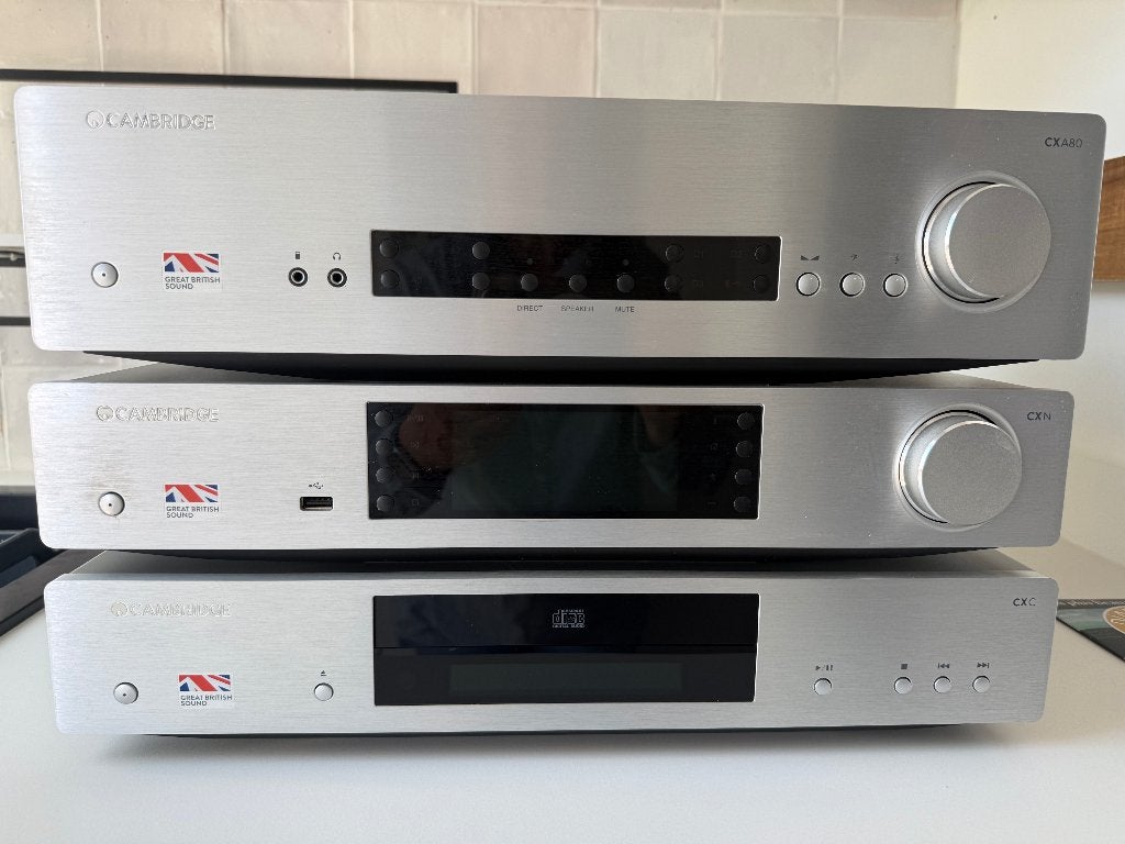 Cambridge CXN V1 audio set, Audio, Tv en Foto, Versterkers en Ontvangers, Gebruikt, 60 tot 120 watt, Stereo, Ophalen