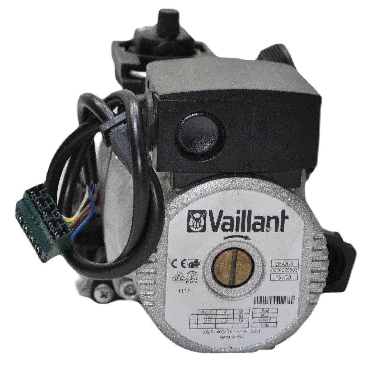 Pompe Vaillant VPAR5 (Connecteur vert 5 fils), Envoi, Utilisé