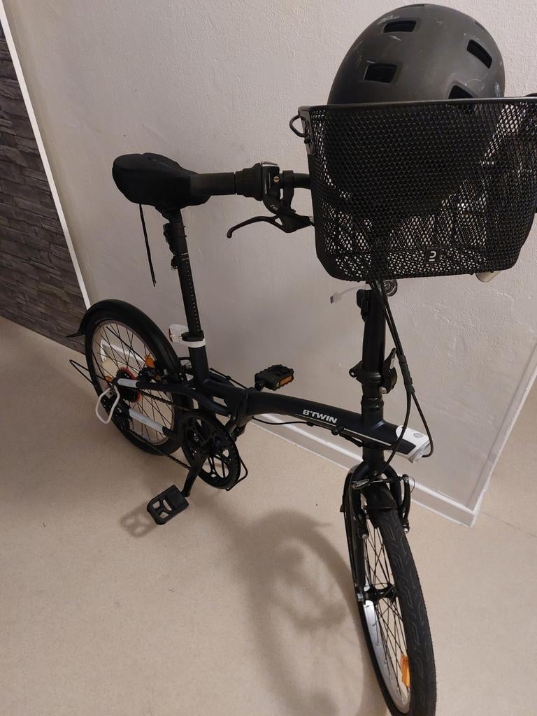 Vélo pliable btwin tilt 500 aluminium 7 vts, Fietsen en Brommers, Fietsen | Vouwfietsen, Ophalen of Verzenden, Versnellingen