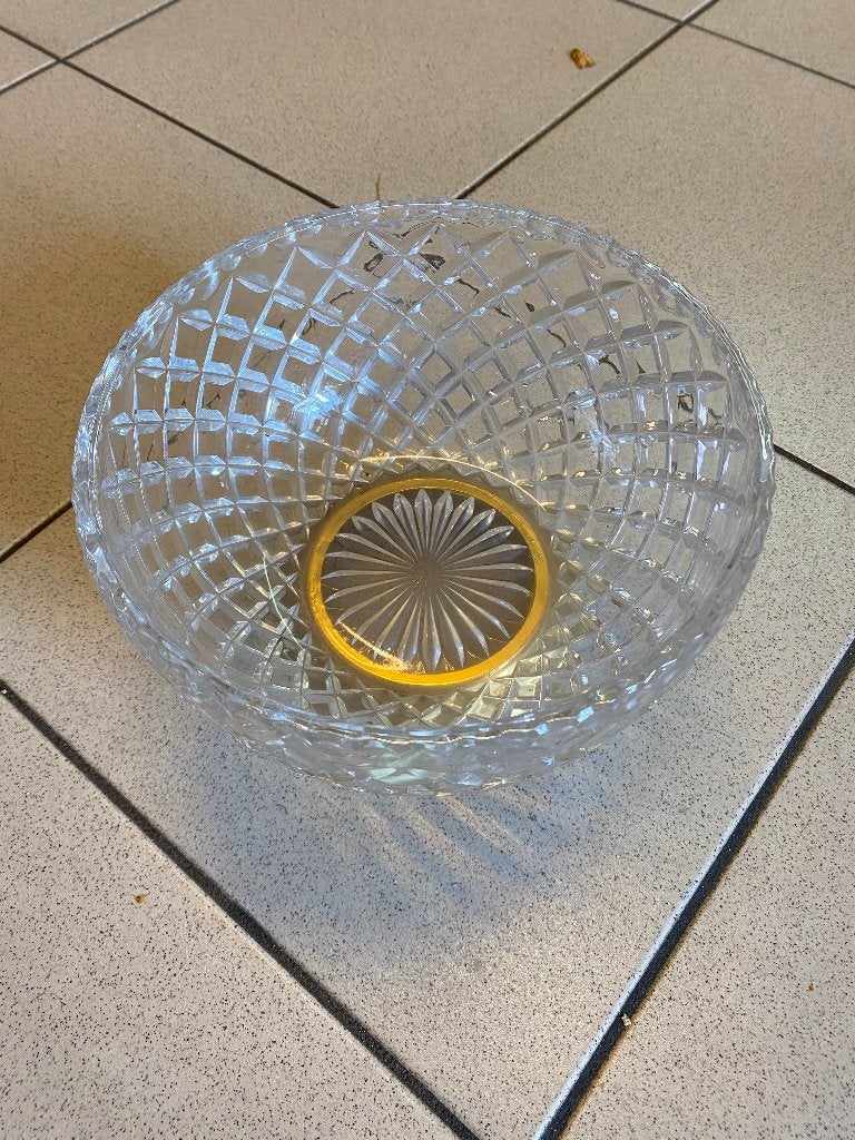 twee schalen, Ophalen, Glas, Schaal