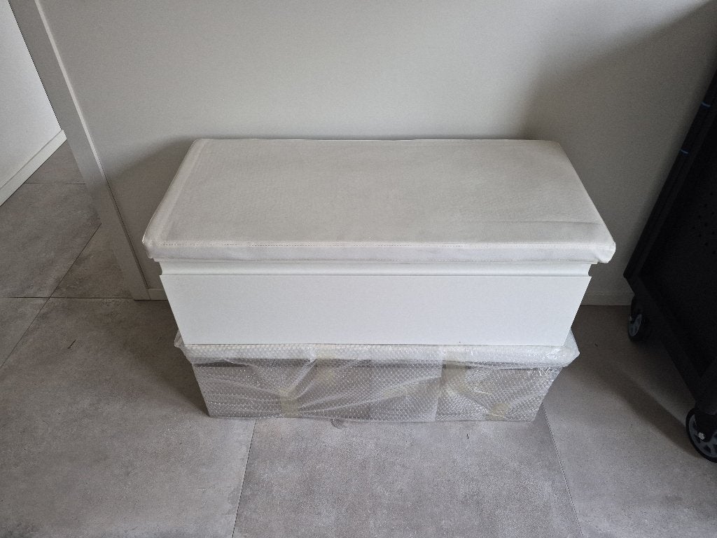 Sanijura Opbergbank, Huis en Inrichting, Woonaccessoires | Kisten, Ophalen, 100 tot 150 cm, Nieuw, 5 – 50