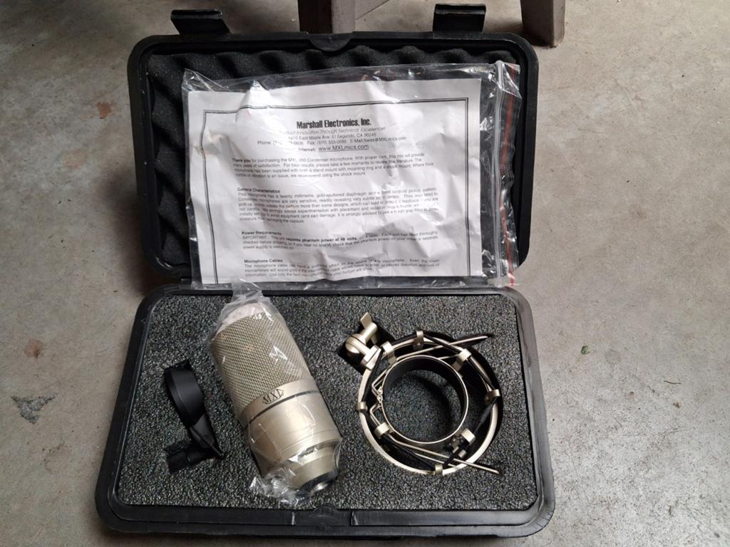 Marshall Electronics MXL990 Microfoon - New in Box, Muziek en Instrumenten, Ophalen, Microfoon