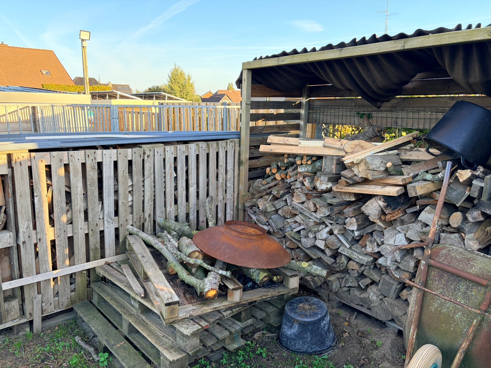 Brandhout, Tuin en Terras, 3 tot 6 m³, Ophalen