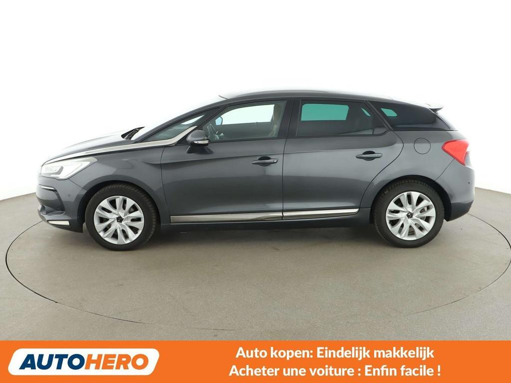 DS Automobiles DS 5 1.6 THP (bj 2015, automaat), Auto's, DS, Parkeersensor, Gebruikt, 1504 kg, Leder