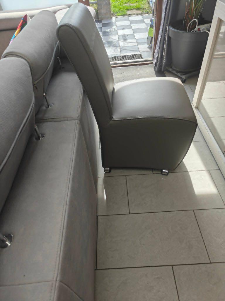 Chaise de salle a manger moderne X6, Brun, Enlèvement, Autres matériaux, Moderne