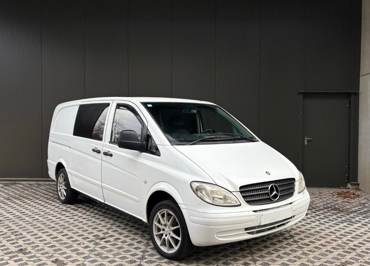 Mercedes vito 2.2cdi Dubbel Cabine Gekeurd v verkoop, Autos, Cuir, Achat, Attache-remorque, Mercedes-Benz