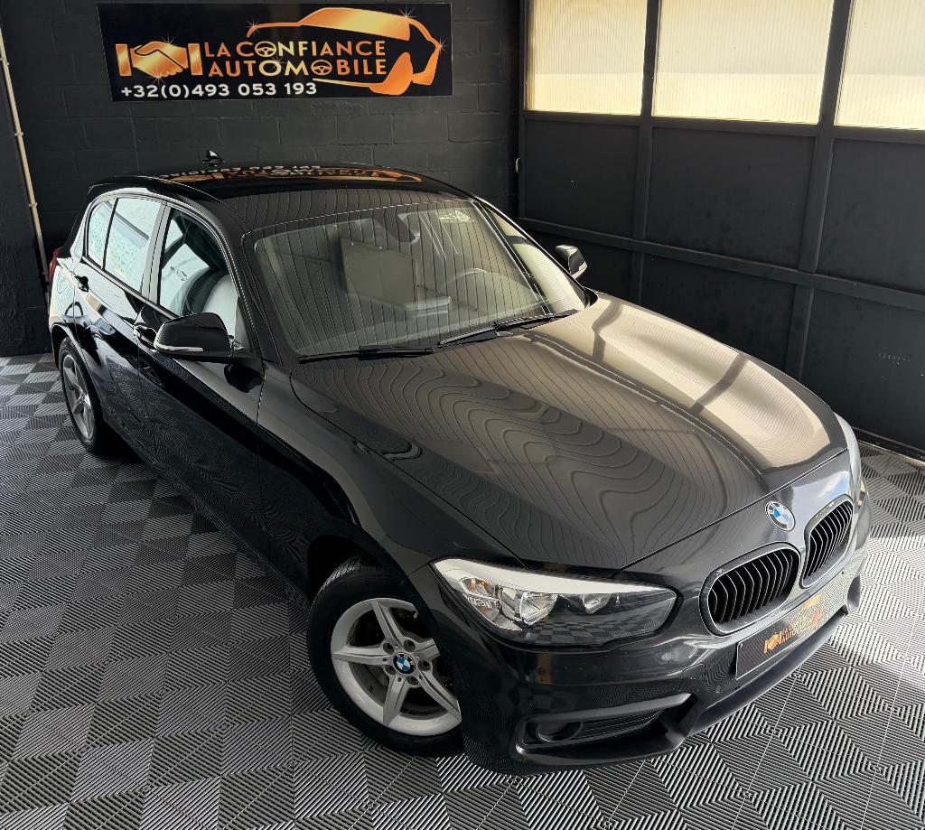 BMW 116d 1e eigenaarsgarantie 12 maanden, Auto's, Zwart, Particulier, 3 cilinders, 85 kW