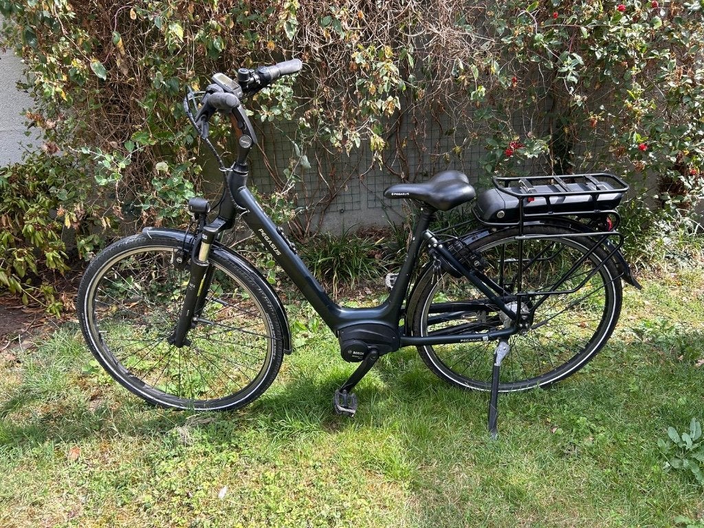 elektrische damesfiets, Fietsen en Brommers, Elektrische fietsen, Gebruikt, 47 tot 51 cm, 50 km per accu of meer, Ophalen