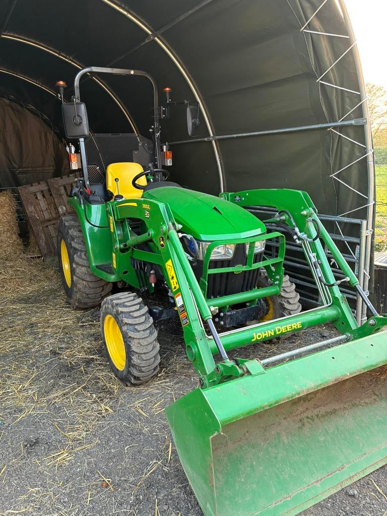 John deere 3038e, Enlèvement