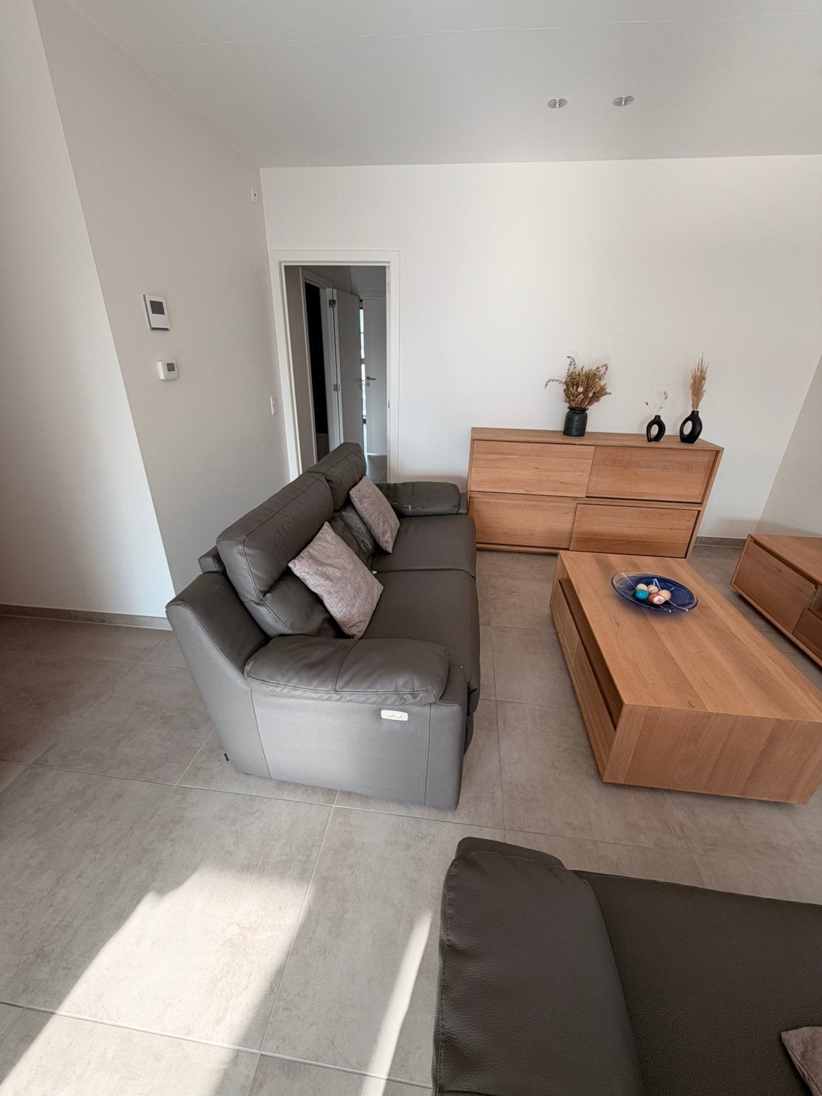 Prachtige eiken woonkamerset meubels TV meubel salontafel…, Huis en Inrichting, Ophalen