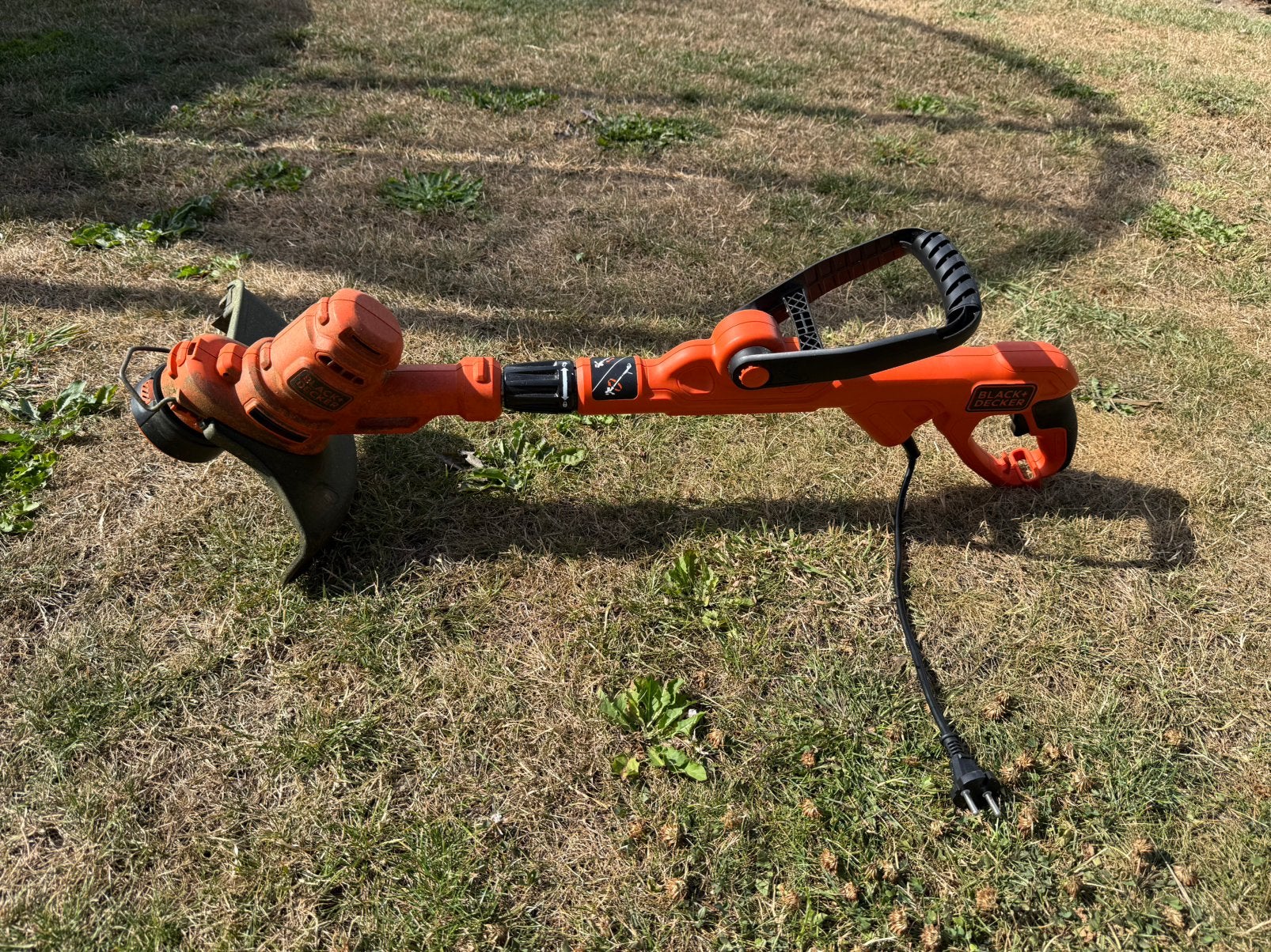 Bosmaaier Black+Decker BESTA525 + reserve spoel, Jardin & Terrasse, Débroussailleuses, Utilisé, Électrique, 10 à 30 cm, Enlèvement