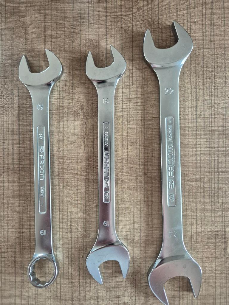 3 nieuwe Facom sleutels, Auto diversen, Autogereedschap, Ophalen of Verzenden, Nieuw