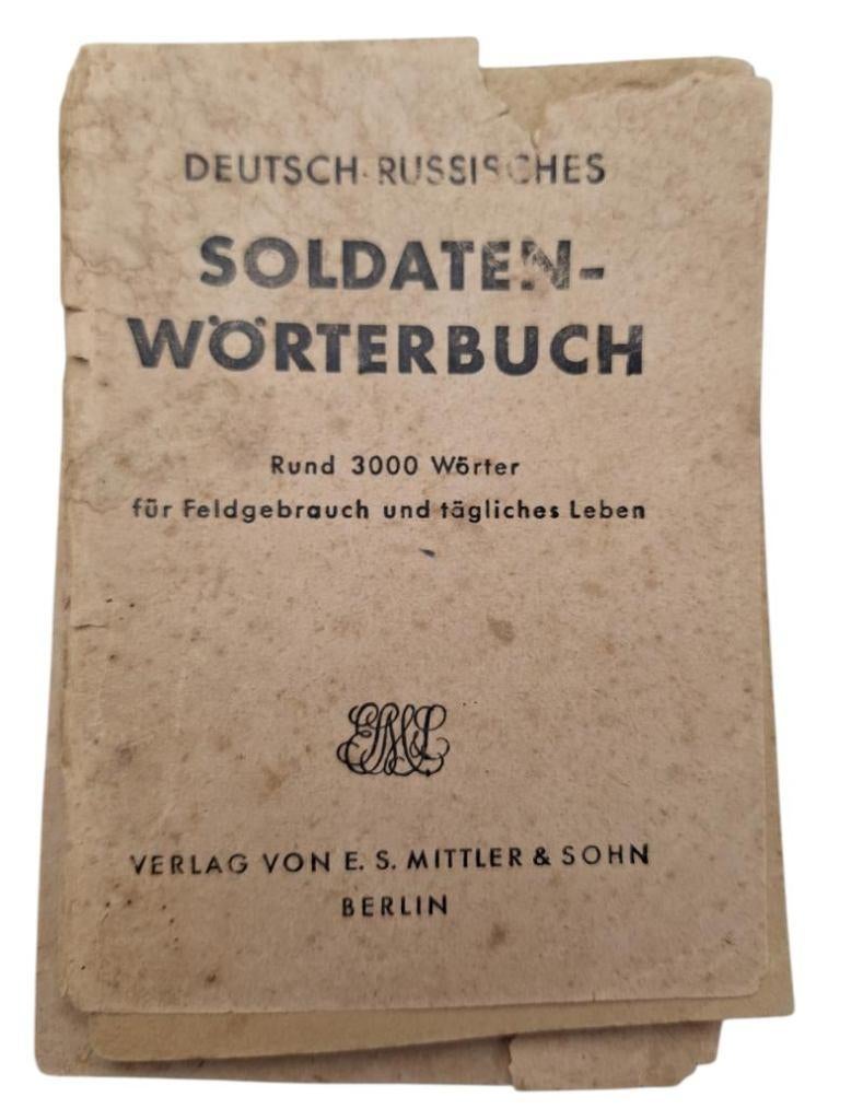 duitse /russische ww2  woorden  boek, Ophalen of Verzenden