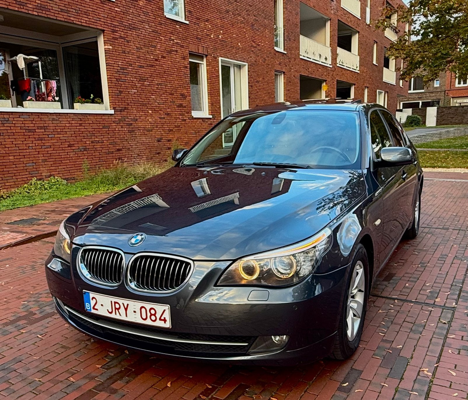 BMW 525i E60 3.0i AUTOMAAT/TOP STAAT/Maniakaal onderhouden!, Auto's, Automaat, 4 deurs, Achterwielaandrijving, Leder