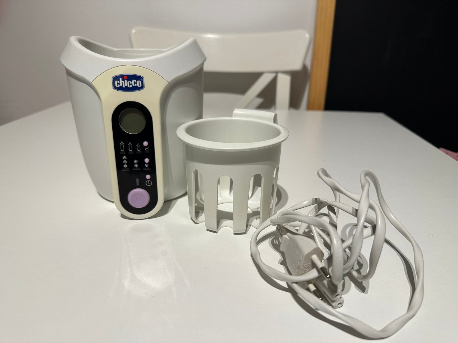Chicco digitale flessenwarmer, Kinderen en Baby's, Ophalen, Gebruikt, Babyfles