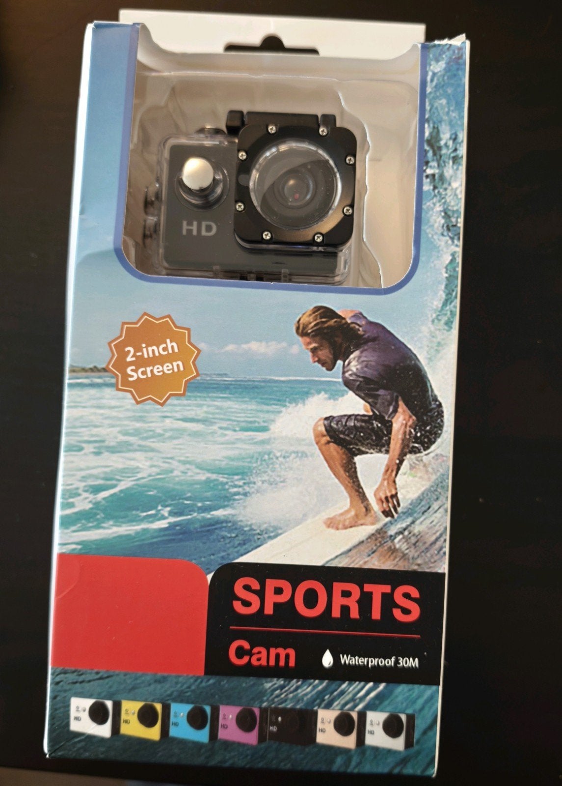 Sport cam, Enlèvement