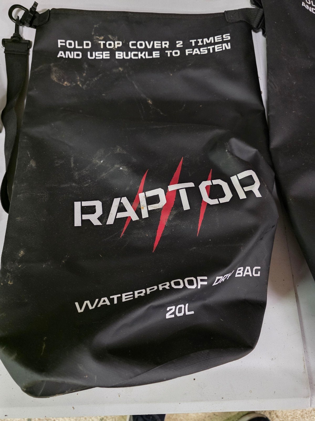 ‼️‼️Raptor dry bag 20 liter 40 liter‼️‼️, Ophalen