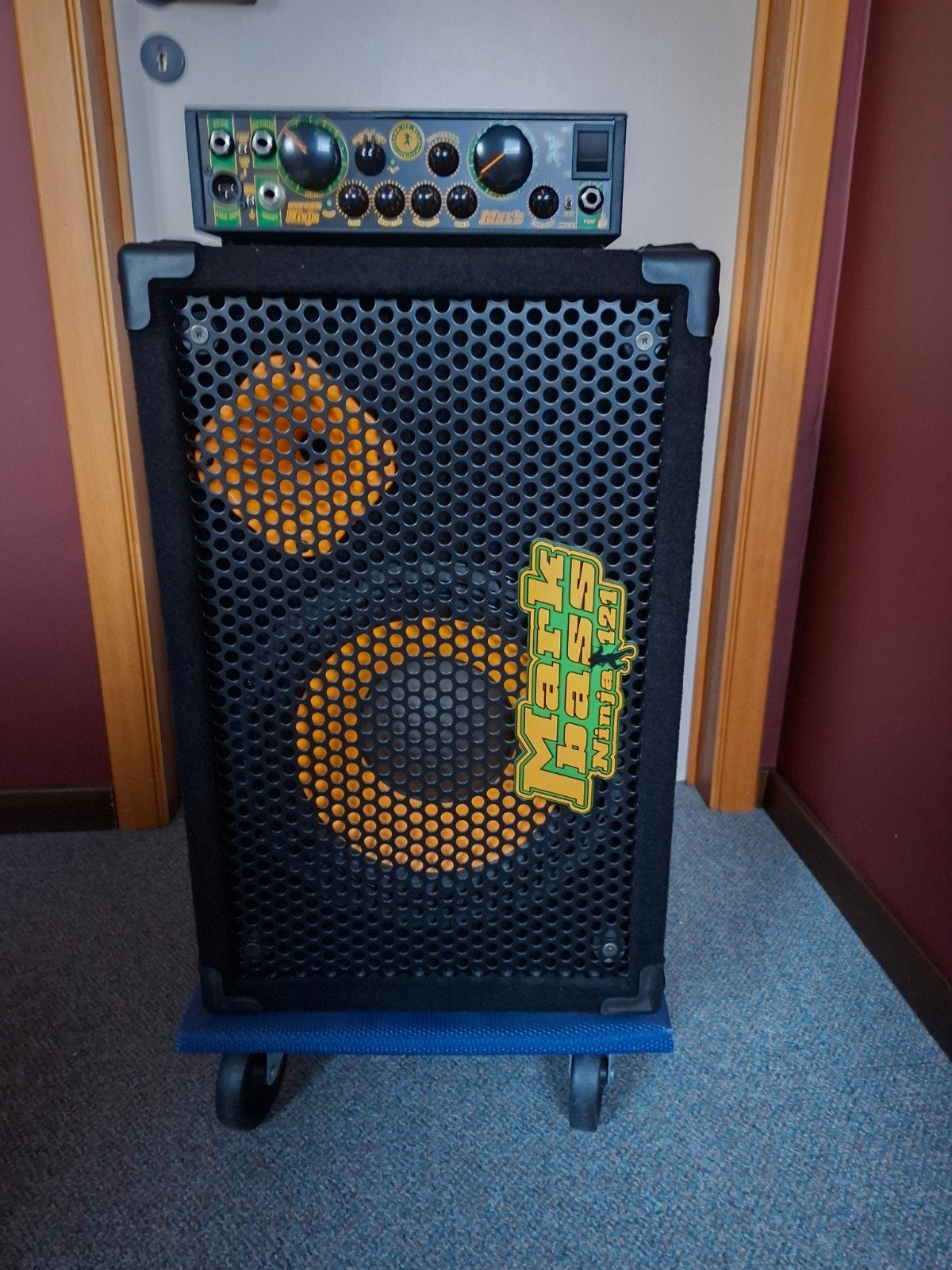 Markbass ninja, Ophalen, Zo goed als nieuw, Basgitaar, 100 watt of meer