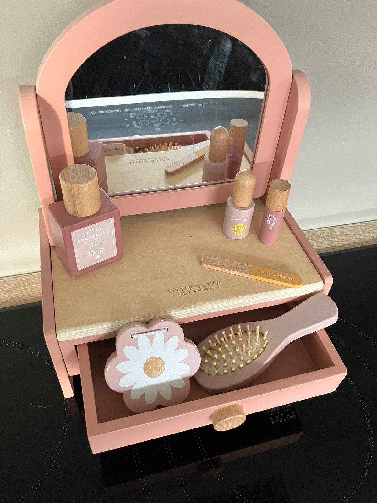 Petite coiffeuse en bois Little Dutch, Enlèvement, Utilisé, Meuble ou Kitchenette