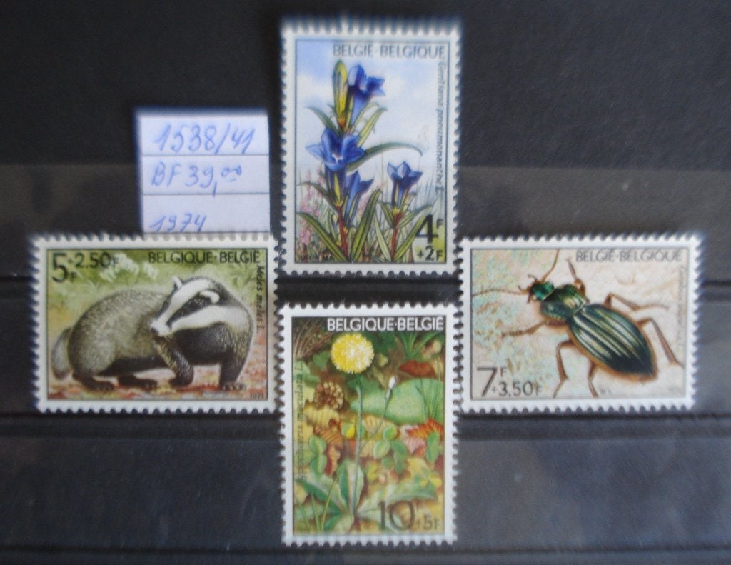 Belgique  1738/41   **/mnh, Neuf, Non oblitéré, Gomme originale, Envoi