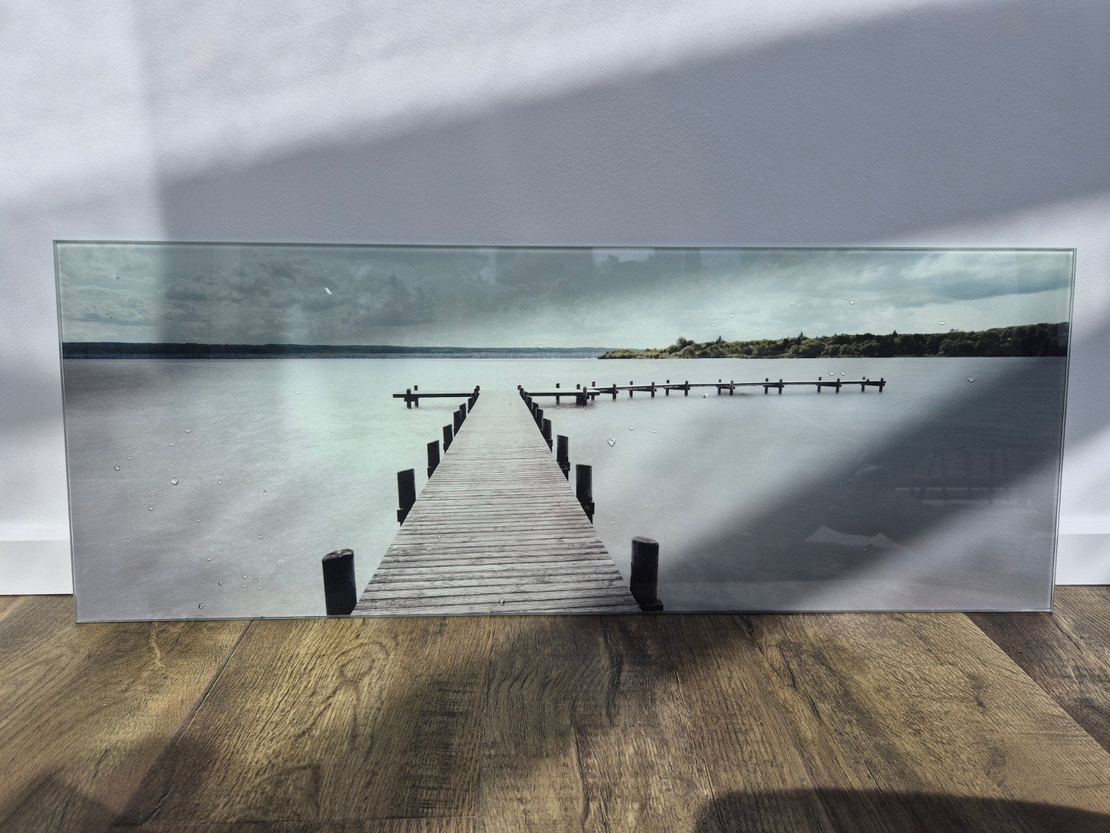 Glazen kader 'Paradise', Ophalen