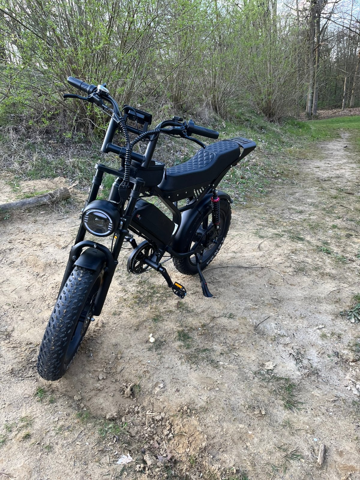 Fatbike s20 pro ( bijna full option ), Fietsen en Brommers, Ophalen, Zo goed als nieuw, 50 km per accu of meer