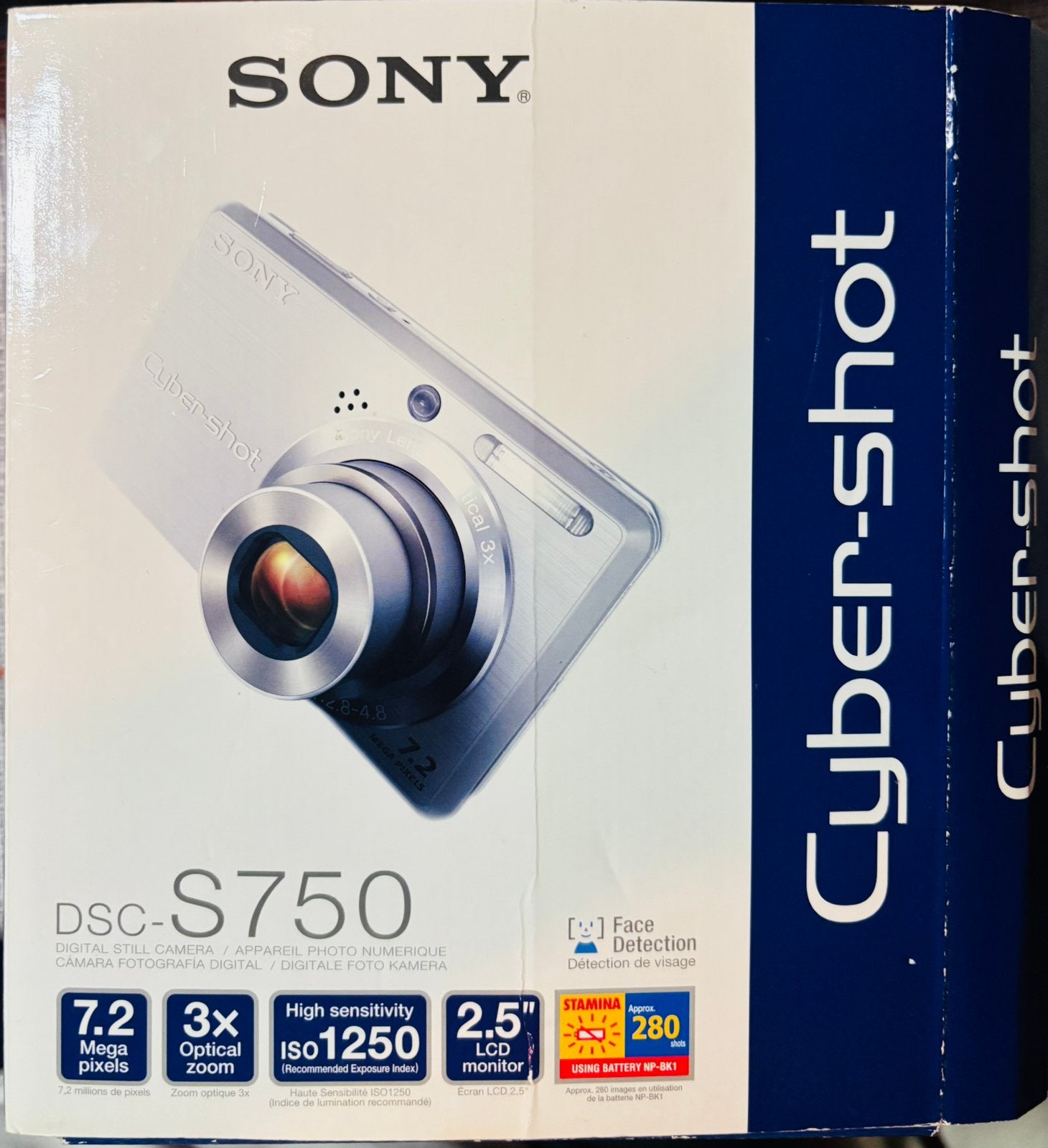 Sony Cybershot DSC-S750, Audio, Tv en Foto, 7 megapixels, Ophalen of Verzenden, Compactcamera, Sony