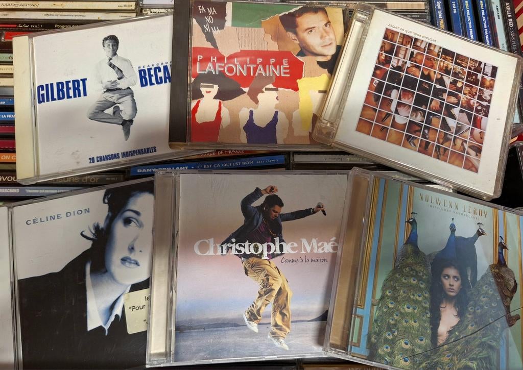 Lot 103 x Cd's - Frans lied, Gebruikt