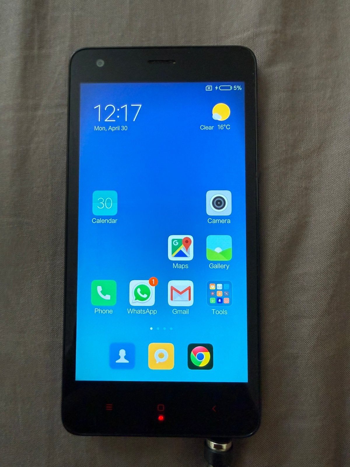Smartphone Xiaomi Redmi (Modèle Ancien/ Vintage) - Noir, Enlèvement ou Envoi, Comme neuf, Noir