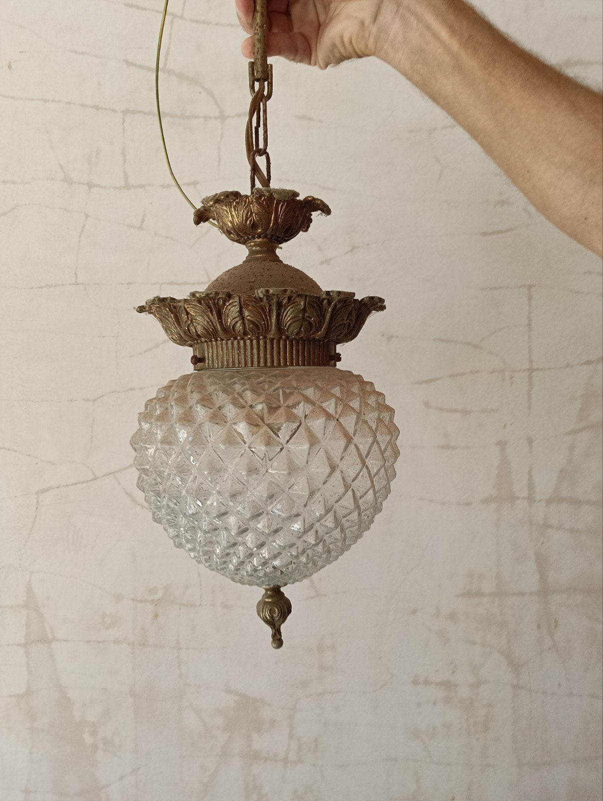 Hanglamp, Ophalen