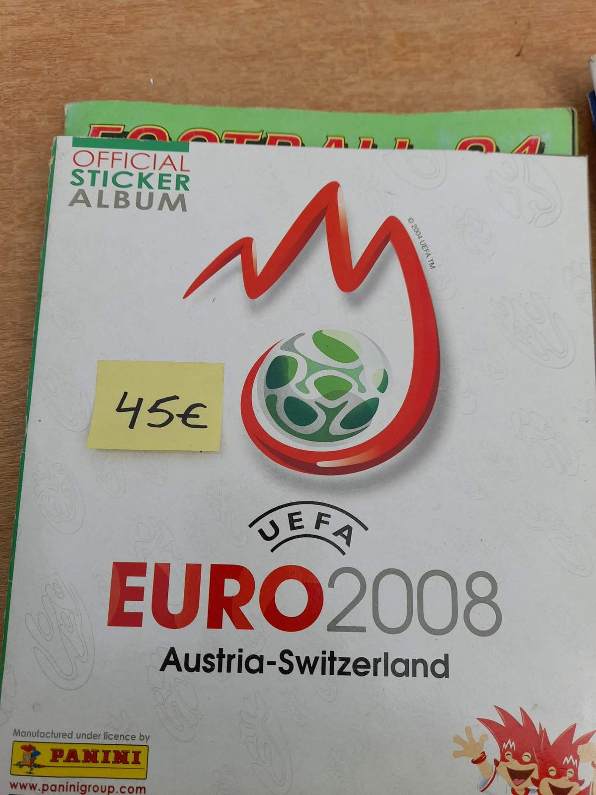 Boek panini uefa euro 2008, Verzamelen, Ophalen of Verzenden, Zo goed als nieuw
