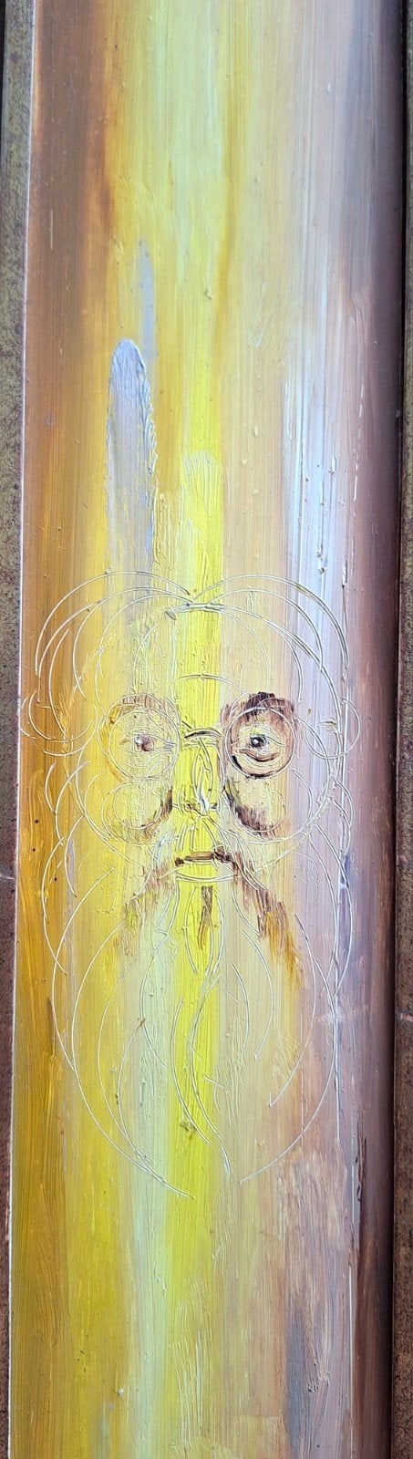 DE BOECK Felix  "Zelfportret " olie op paneel, Ophalen of Verzenden