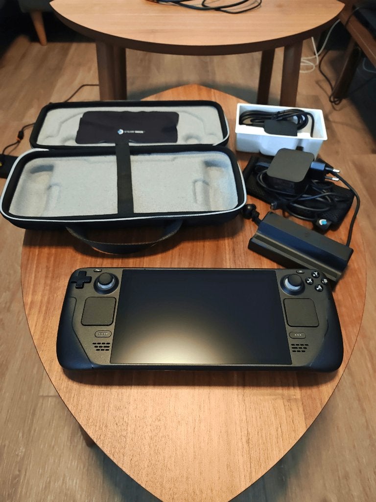 Valve Steam Deck LCD, 512GB Zwart + Dock aangeboden, AMD Zen 2, Enlèvement ou Envoi, Valve, 3 à 4 Ghz