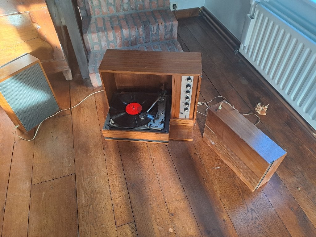 Platenspelet vintage dual HS 21, Audio, Tv en Foto, Ophalen, Niet werkend, Platenspeler, Dual