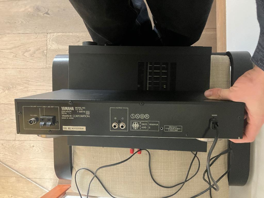 Harman/Kardon 1400 Line Amplifier + Yamaha stereo tuner, Enlèvement, Comme neuf, Stéréo, Yamaha