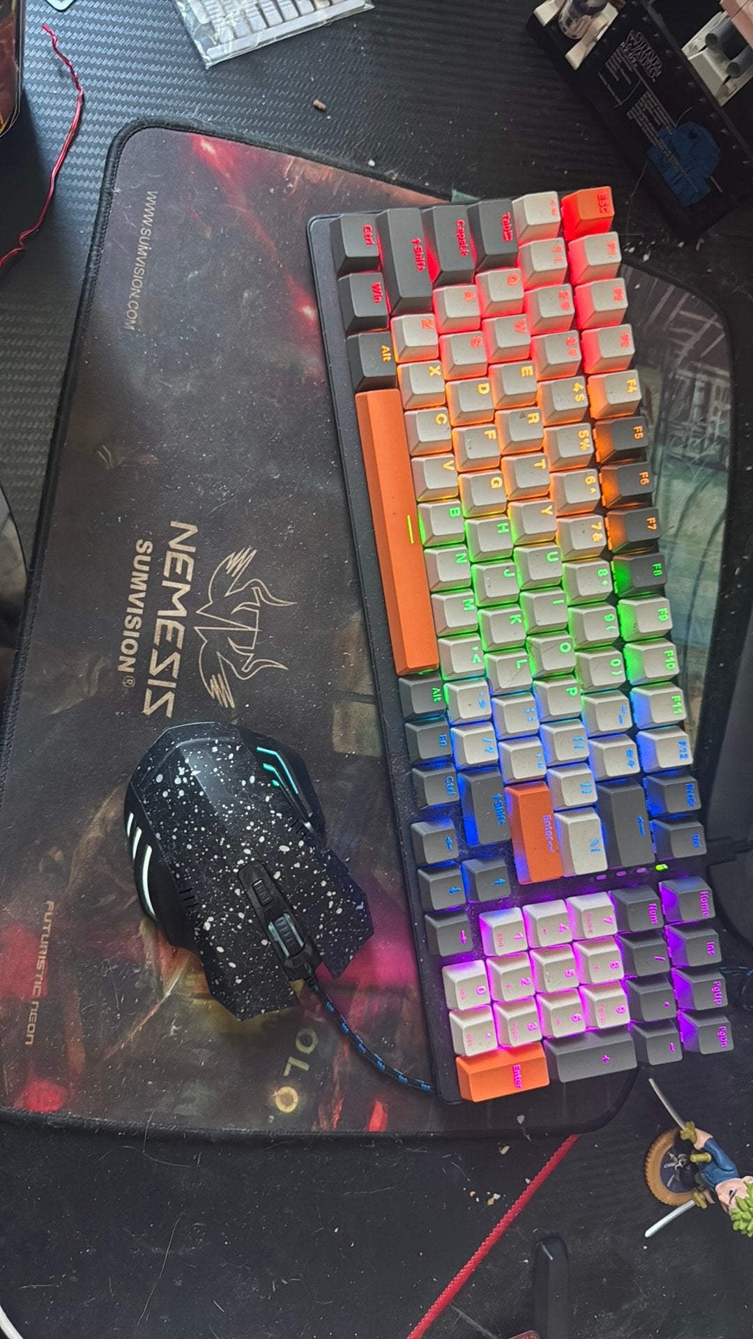 Toetsenbord en game muis en matje, Enlèvement, Comme neuf